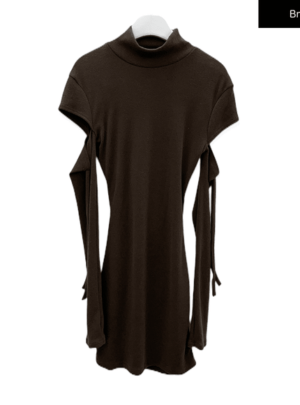 Slim Cut-Out Mini Dress C2001