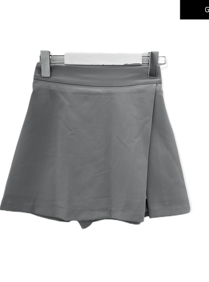 Skort with Front Slit C2701