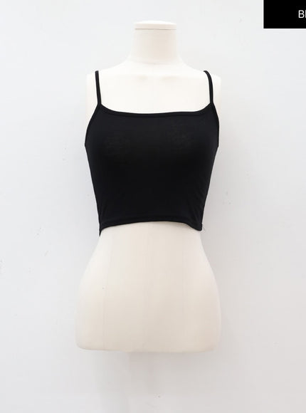Basic Cropped Cami Top CA07