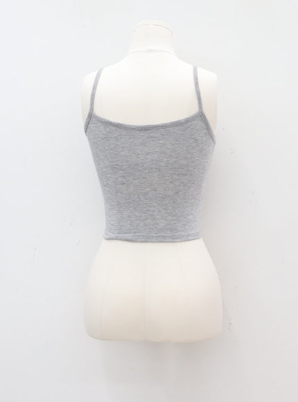 Basic Cropped Cami Top CA07
