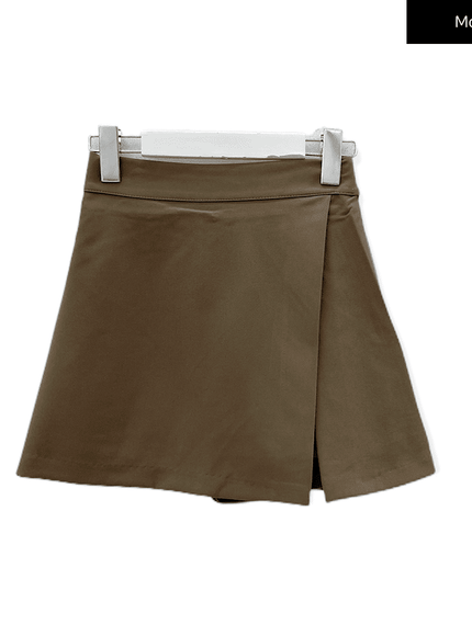 Skort with Front Slit C2701