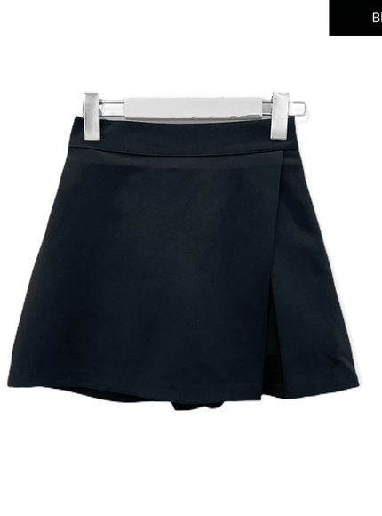 Skort with Front Slit C2701