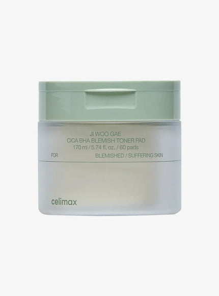 ji-woo-gae-cica-bha-blemish-toner-pad-170ml-60ea