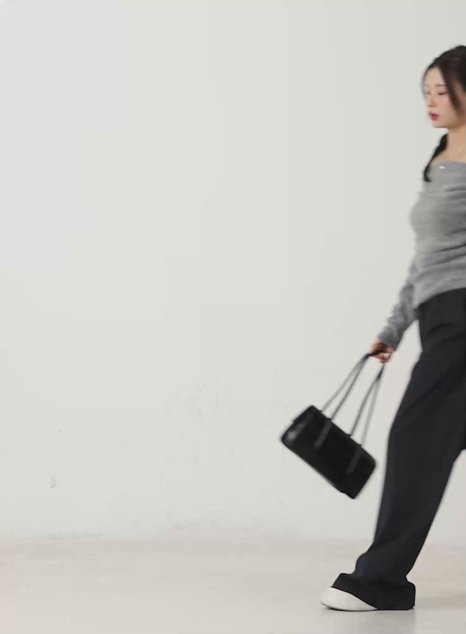 Classic Striped Wide Trousers CN518