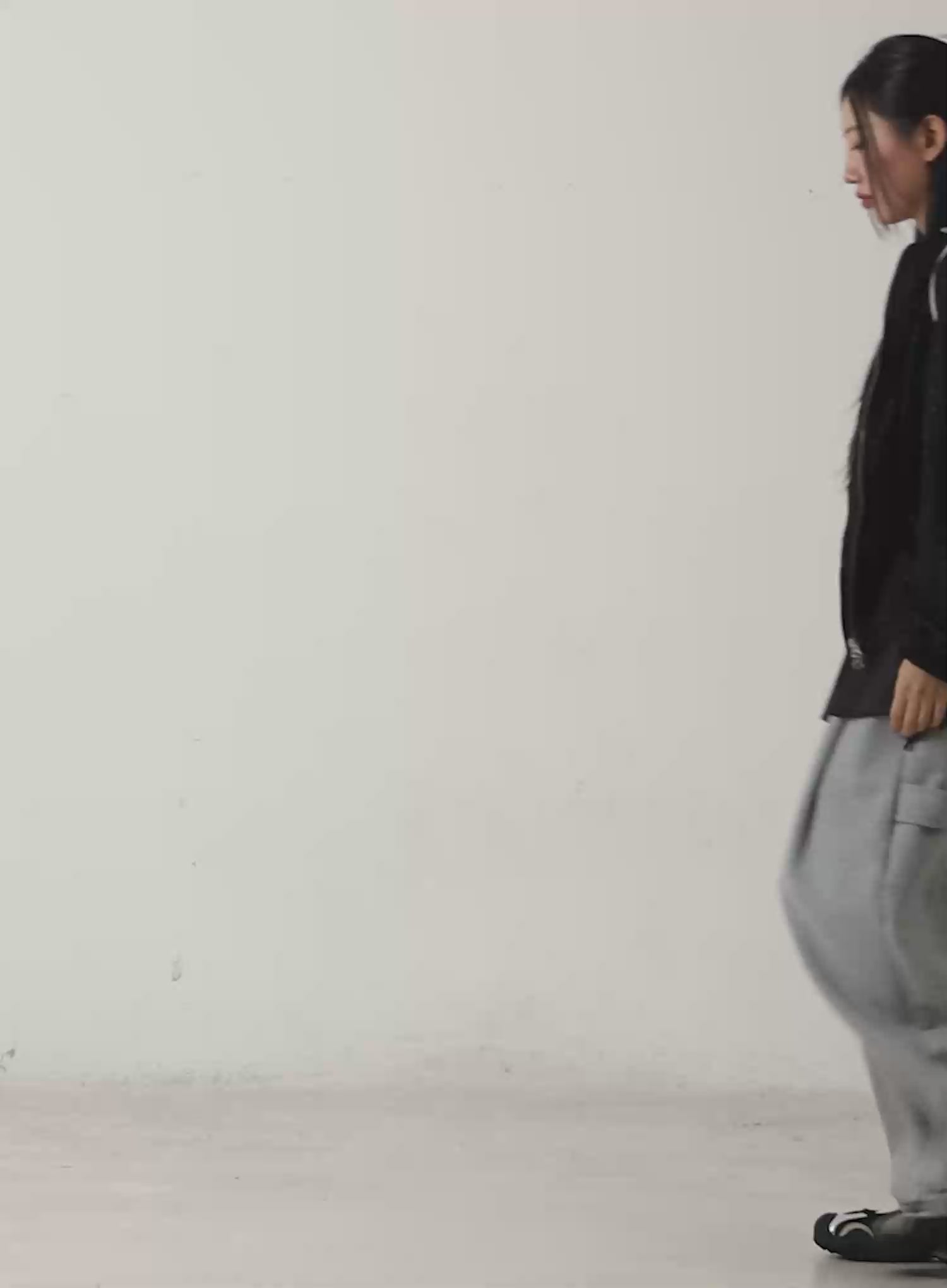 Oversized Polka Dot Windbreaker Jacket CJ530