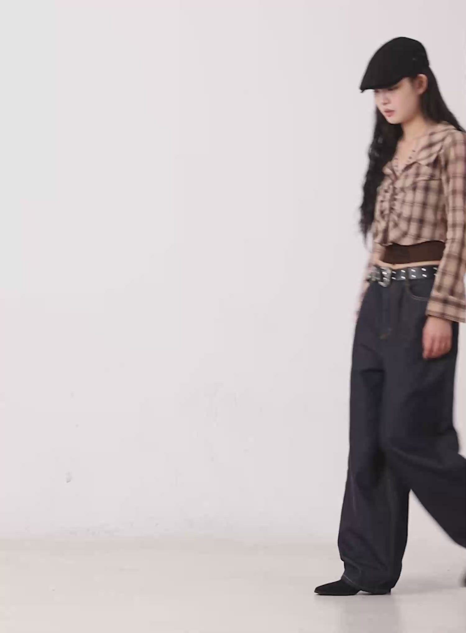 Heaven Wide-Leg Dark Washed Jeans CN513