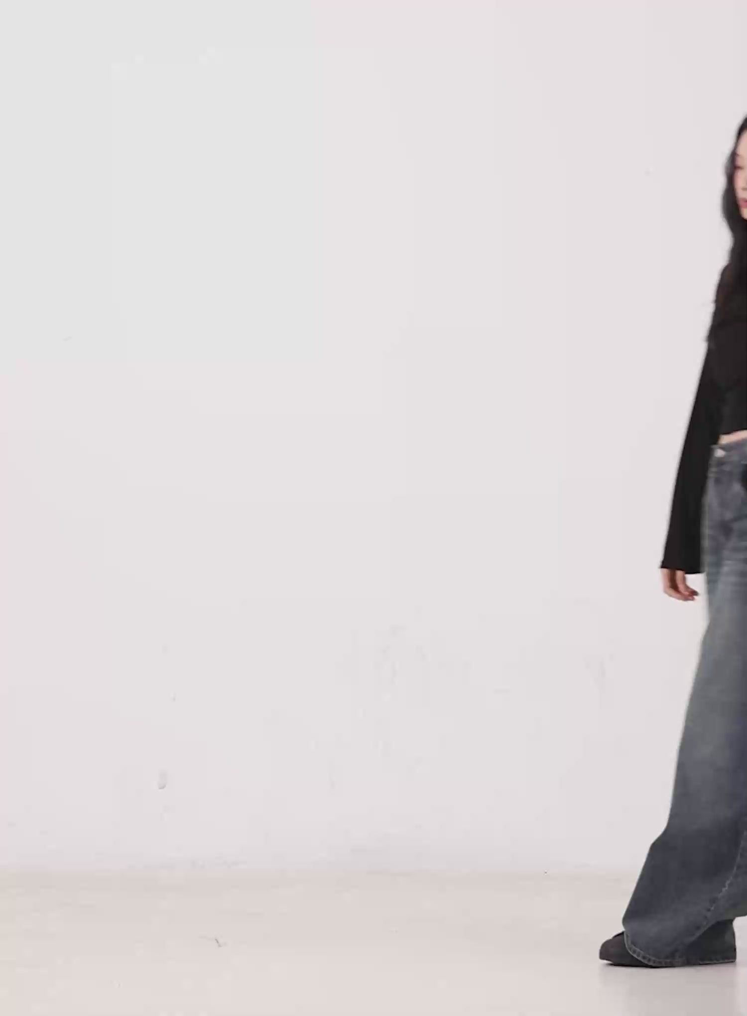 Tutt Washed Wide Leg Jeans CN504