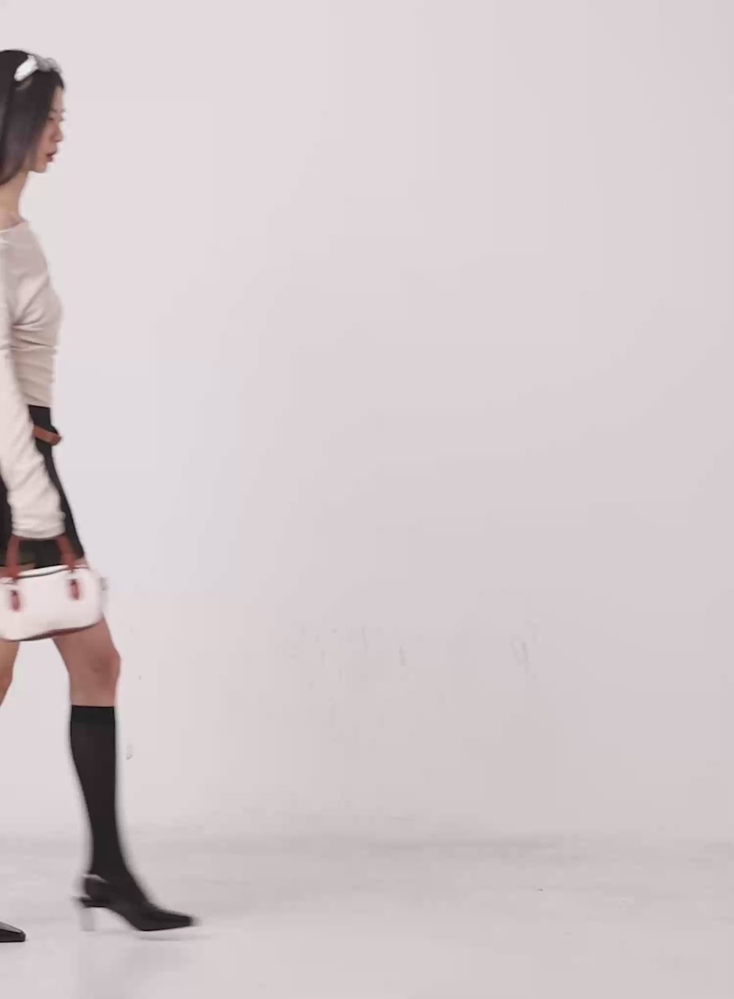 Asymmetric Long Sleeve Top IS516