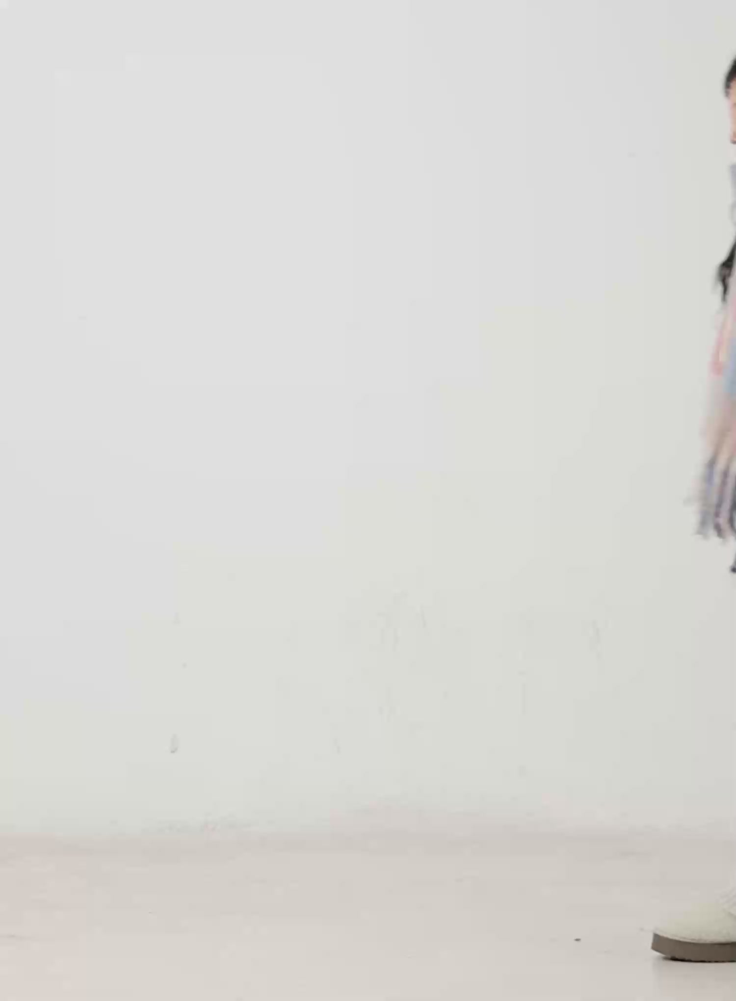 Distressed Denim Mini Skirt CN514