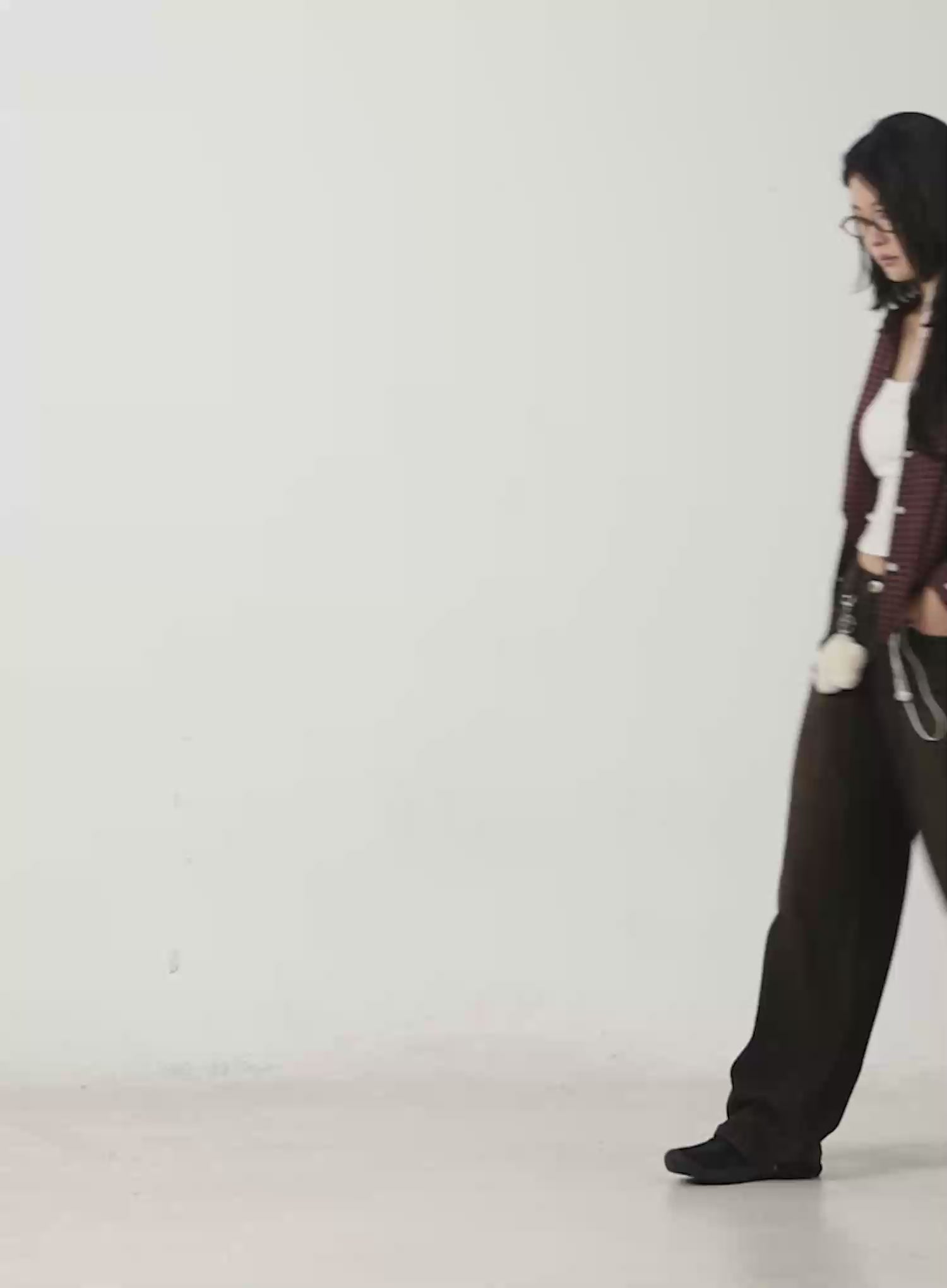 Winnie Brown Baggy Jeans CD502