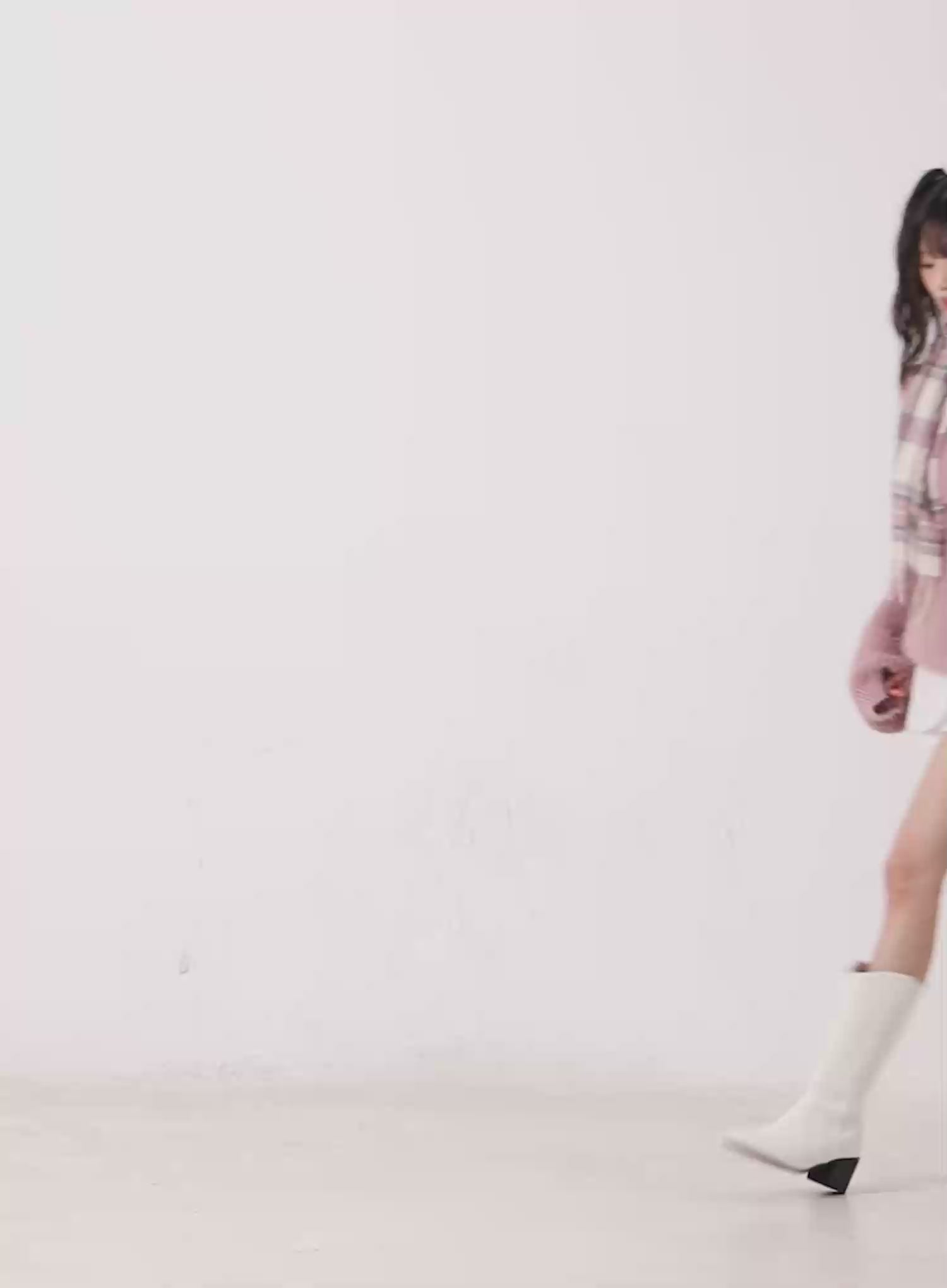 Casual Checkered Scarf CN510