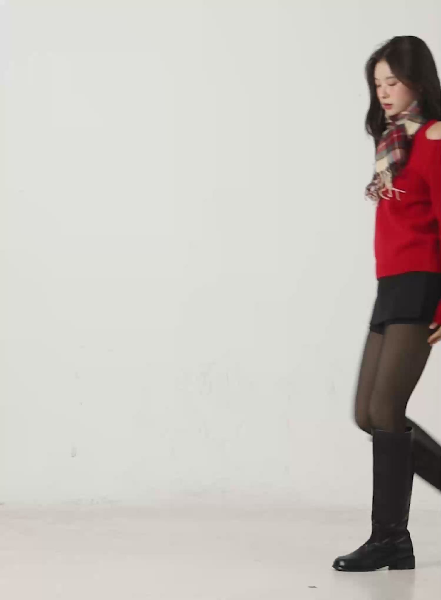 Cutout Knit Sweater CN519