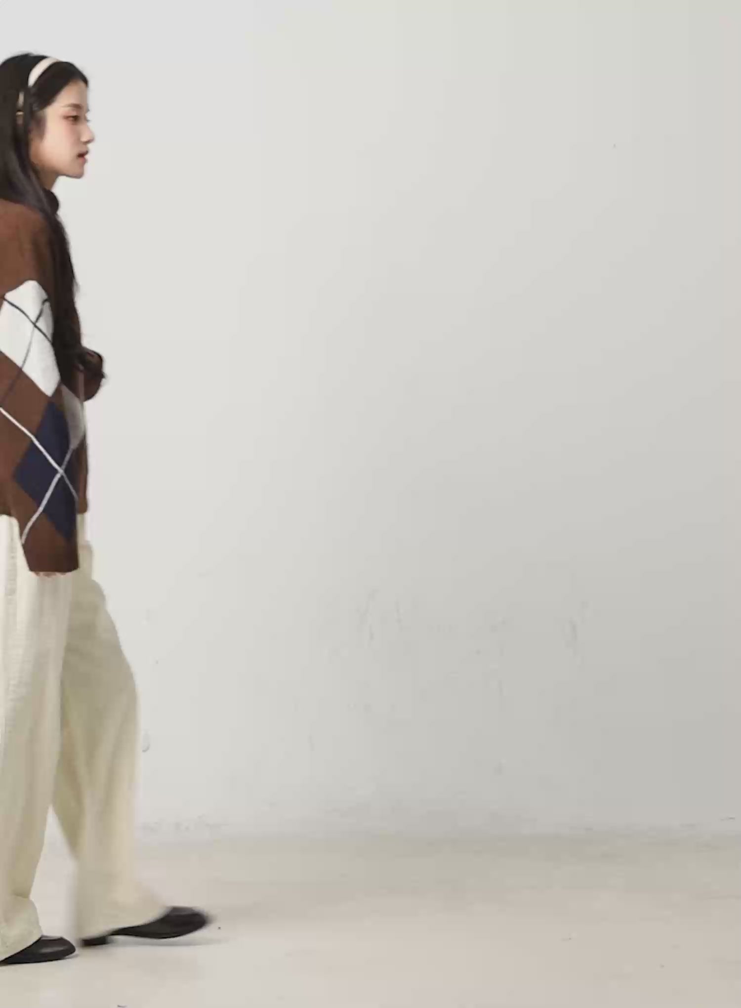 Corduroy Wide-Leg Pants CN526