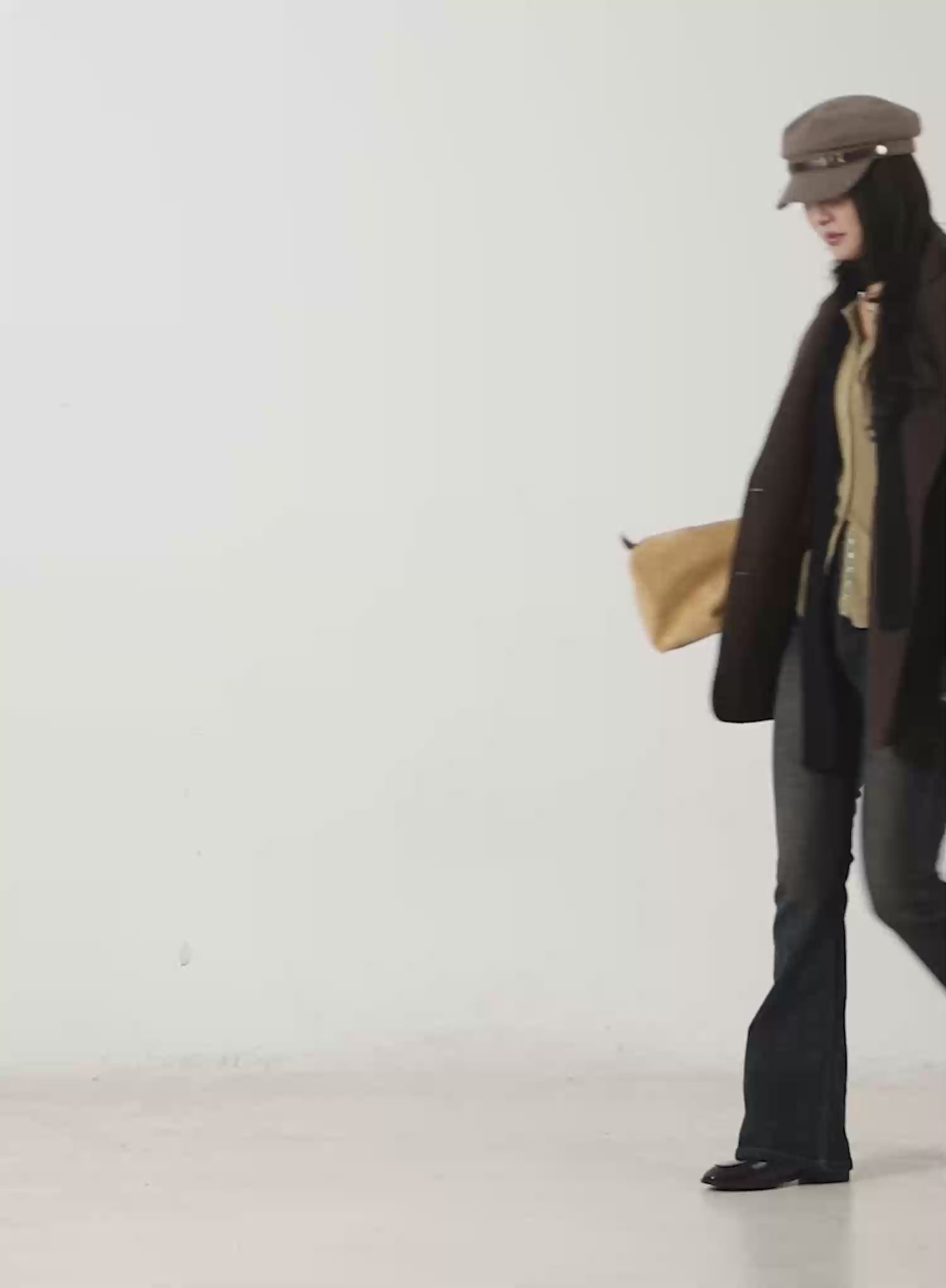 Oversized Classic Wool Blazer Jacket CD502