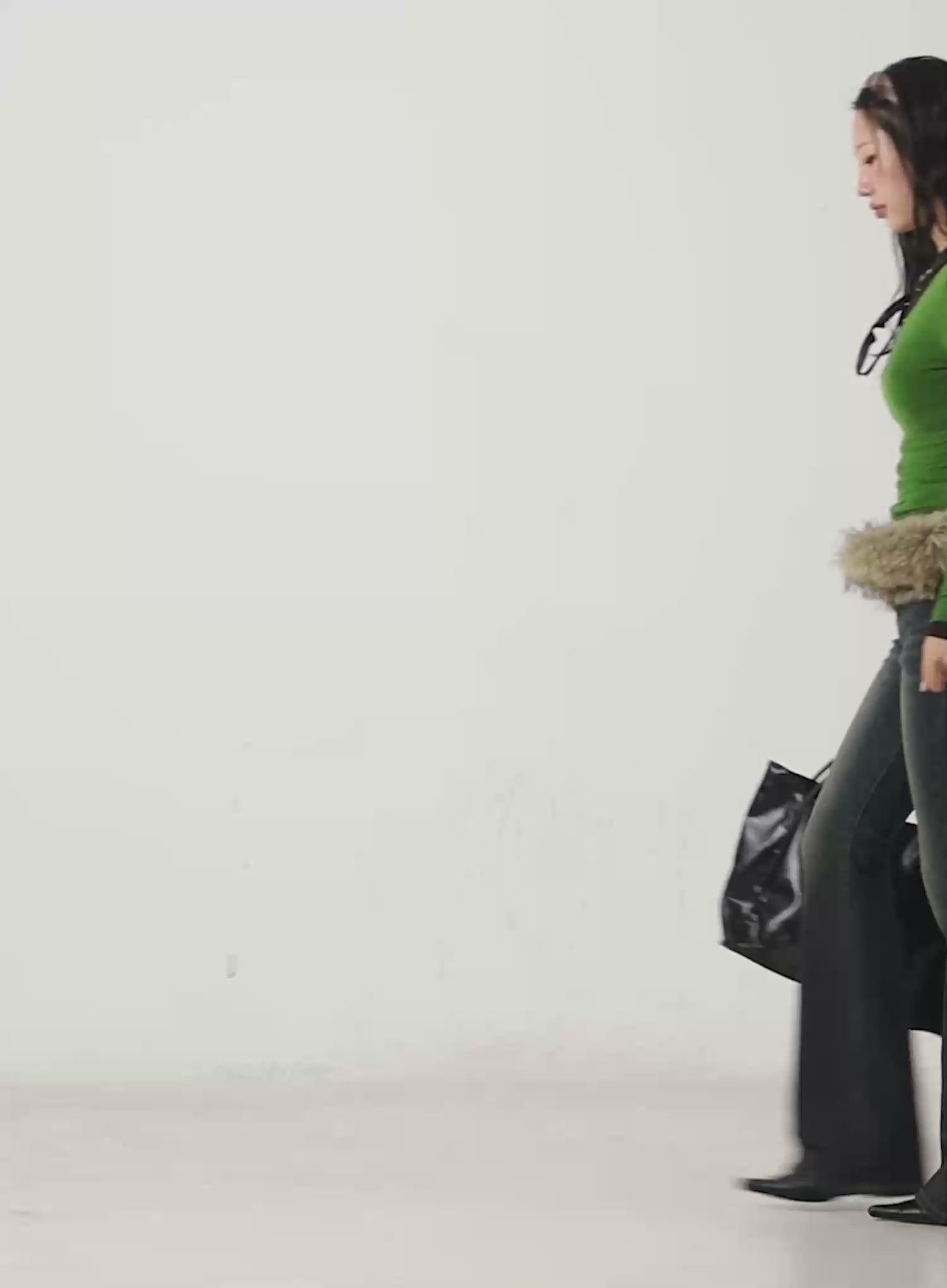 Casual U-Neck Long Sleeve Top CN514