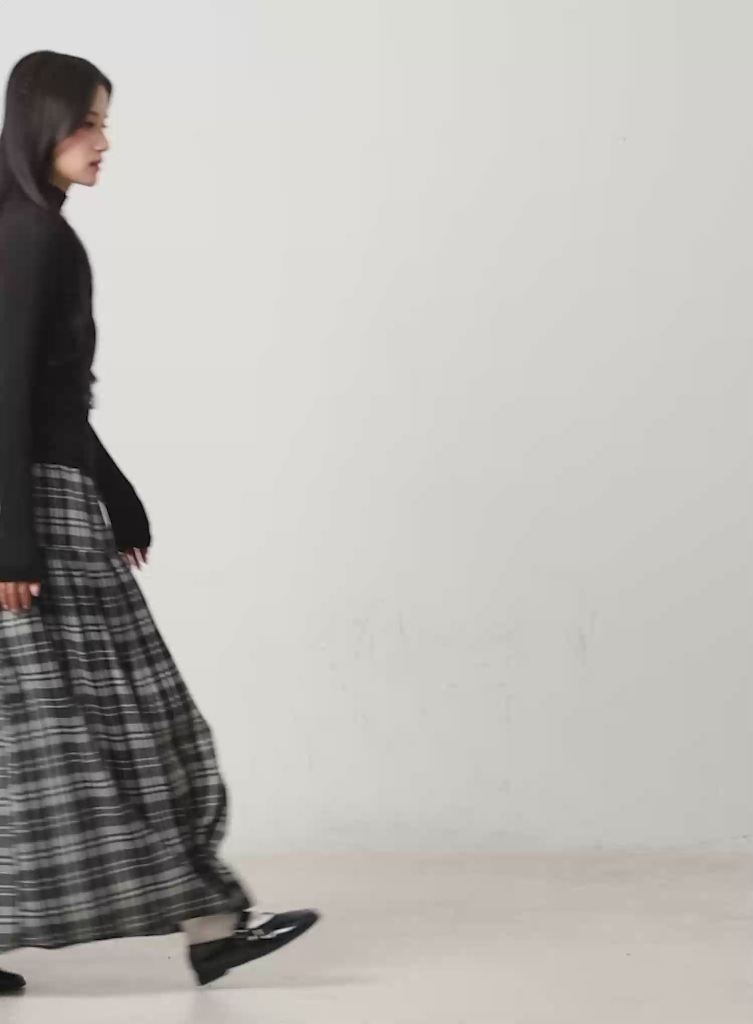 Mock Neck Long Sleeve Top CN527