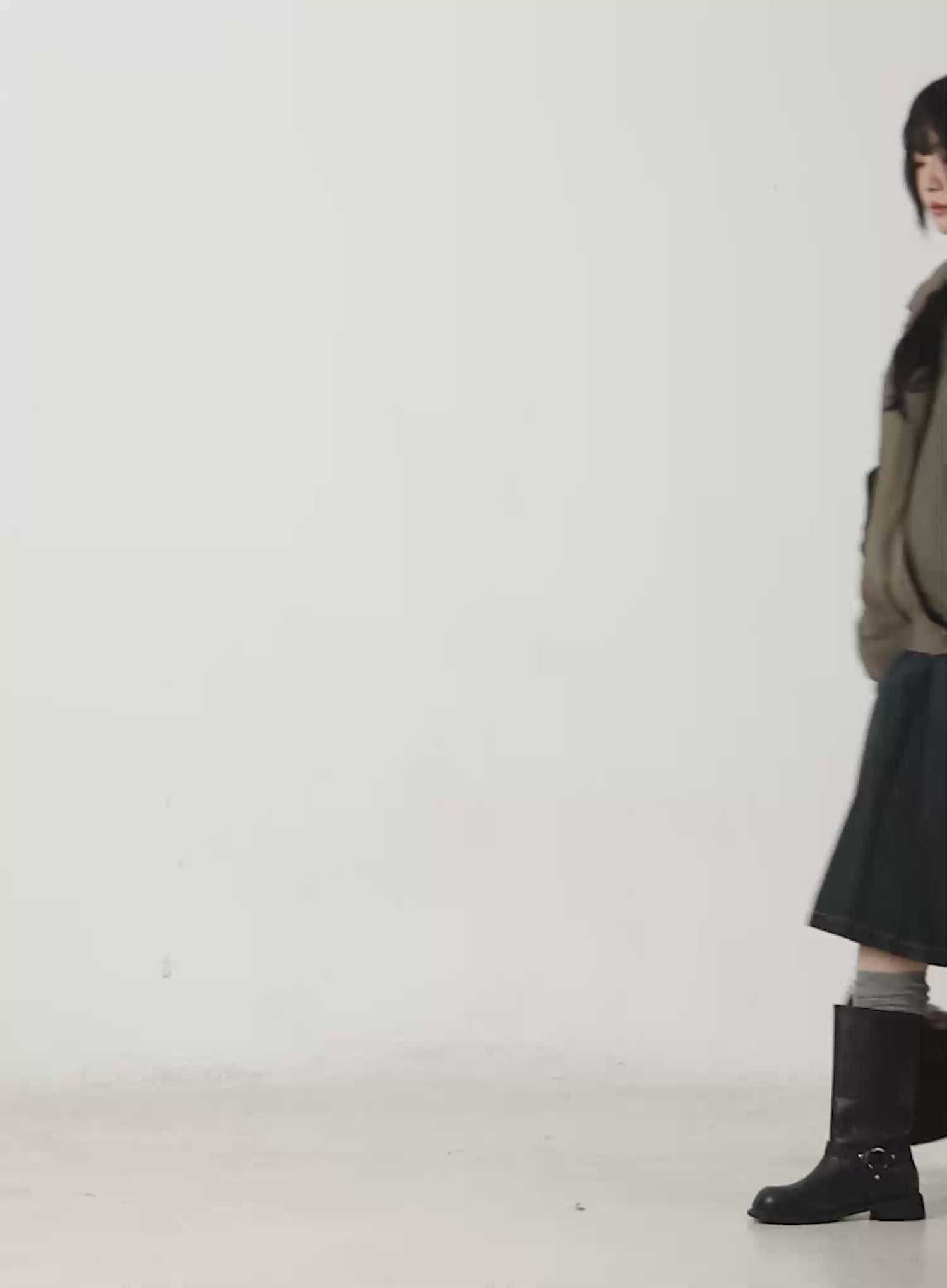 Overfit Cargo Bomber Jacket CN528