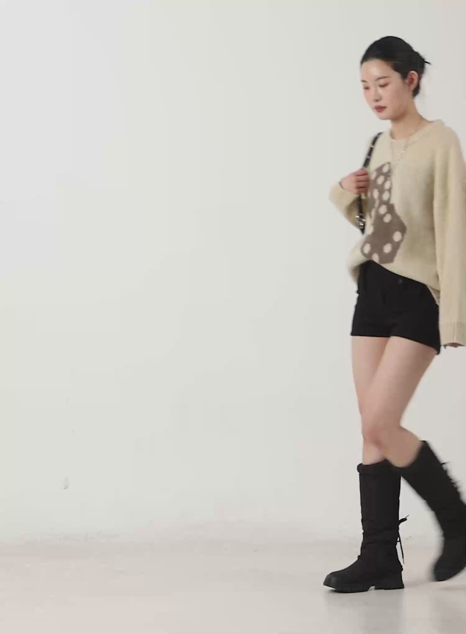 Wool Button Shorts CD509