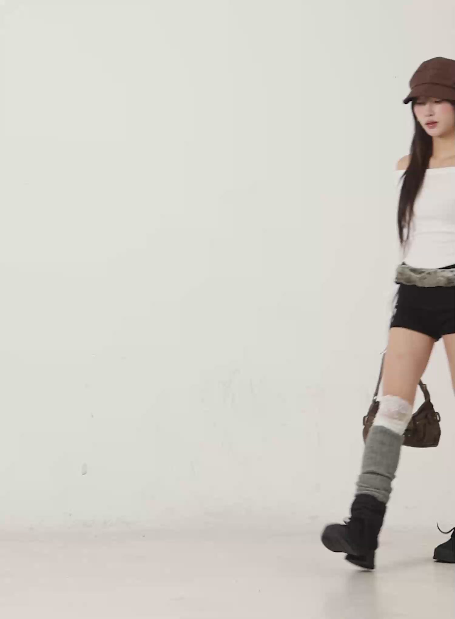 Foldover Fleece-Lined Shorts CN525