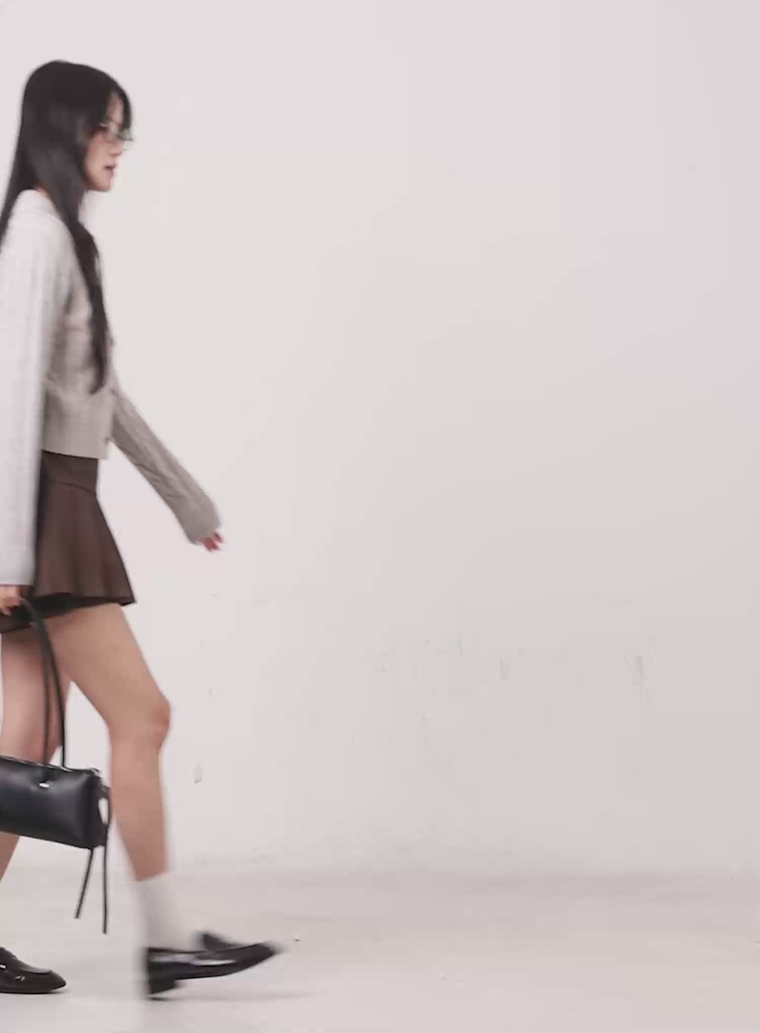 Pleated Adjustable Mini Skort CG514