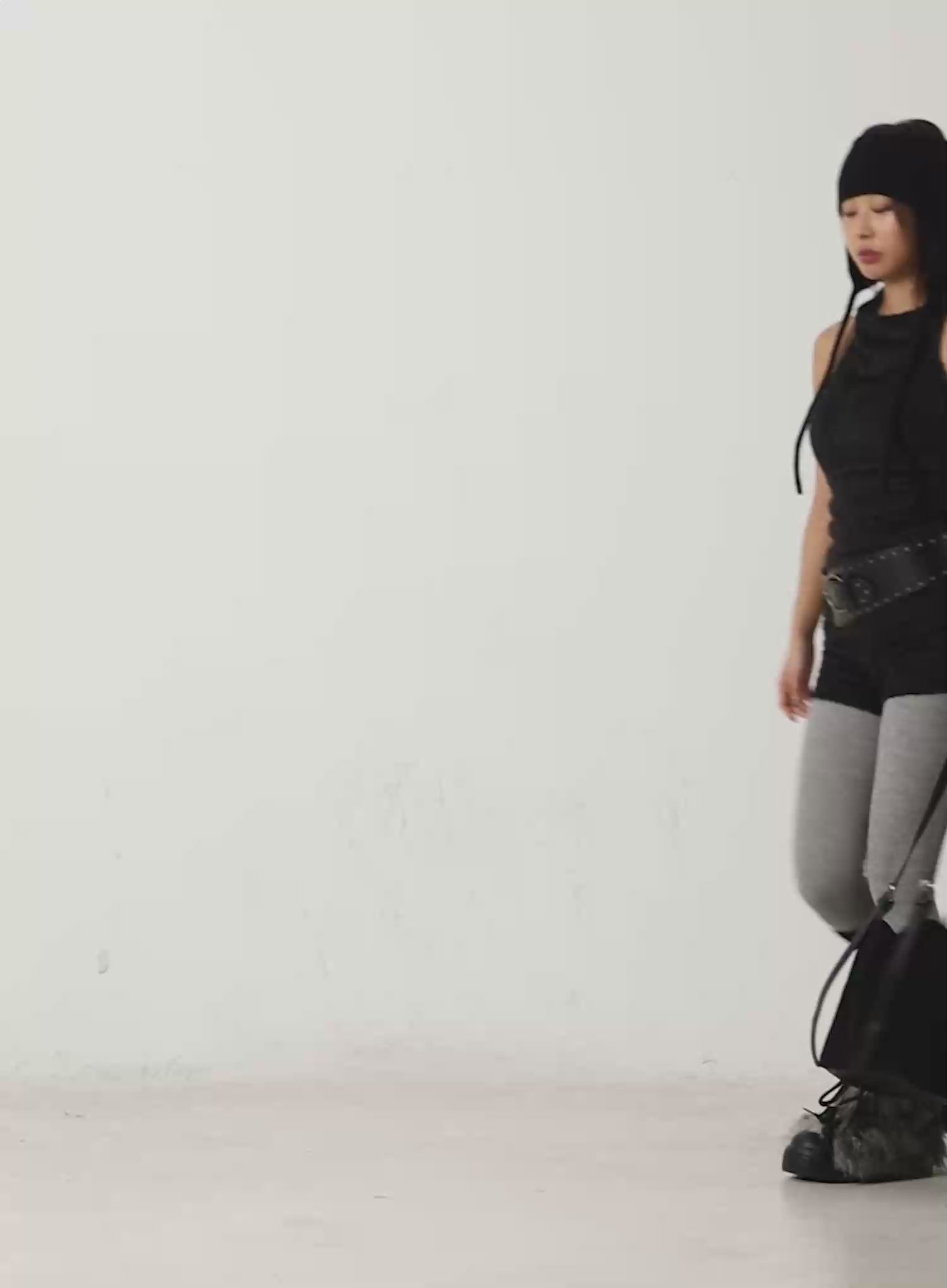 Textured Knit Shorts IN528