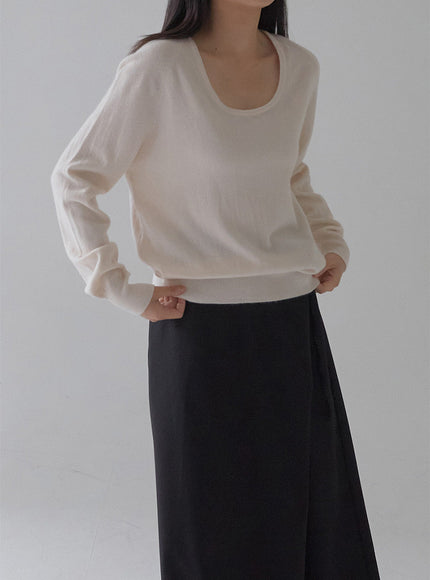 All Day Round Round Neck Knit