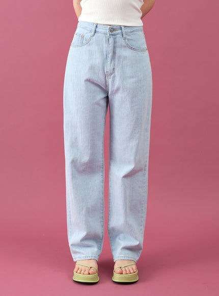 Wide Denim Pants for Summer CM12