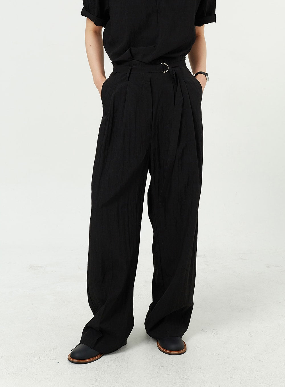 Belt Tailored Pants OM309