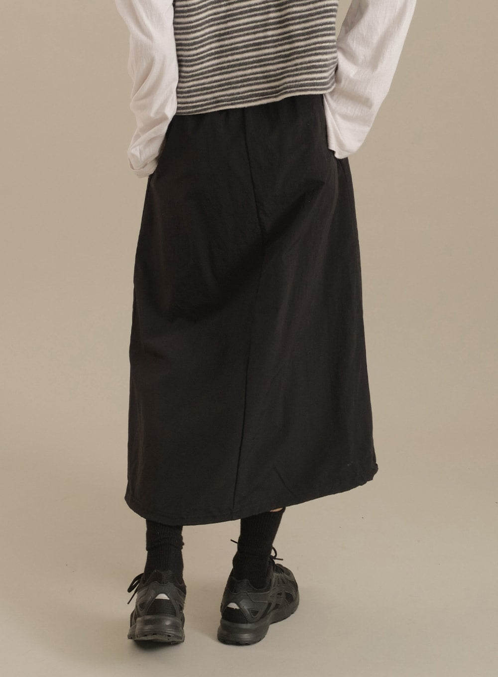 Maxi Skirt with String in Hem