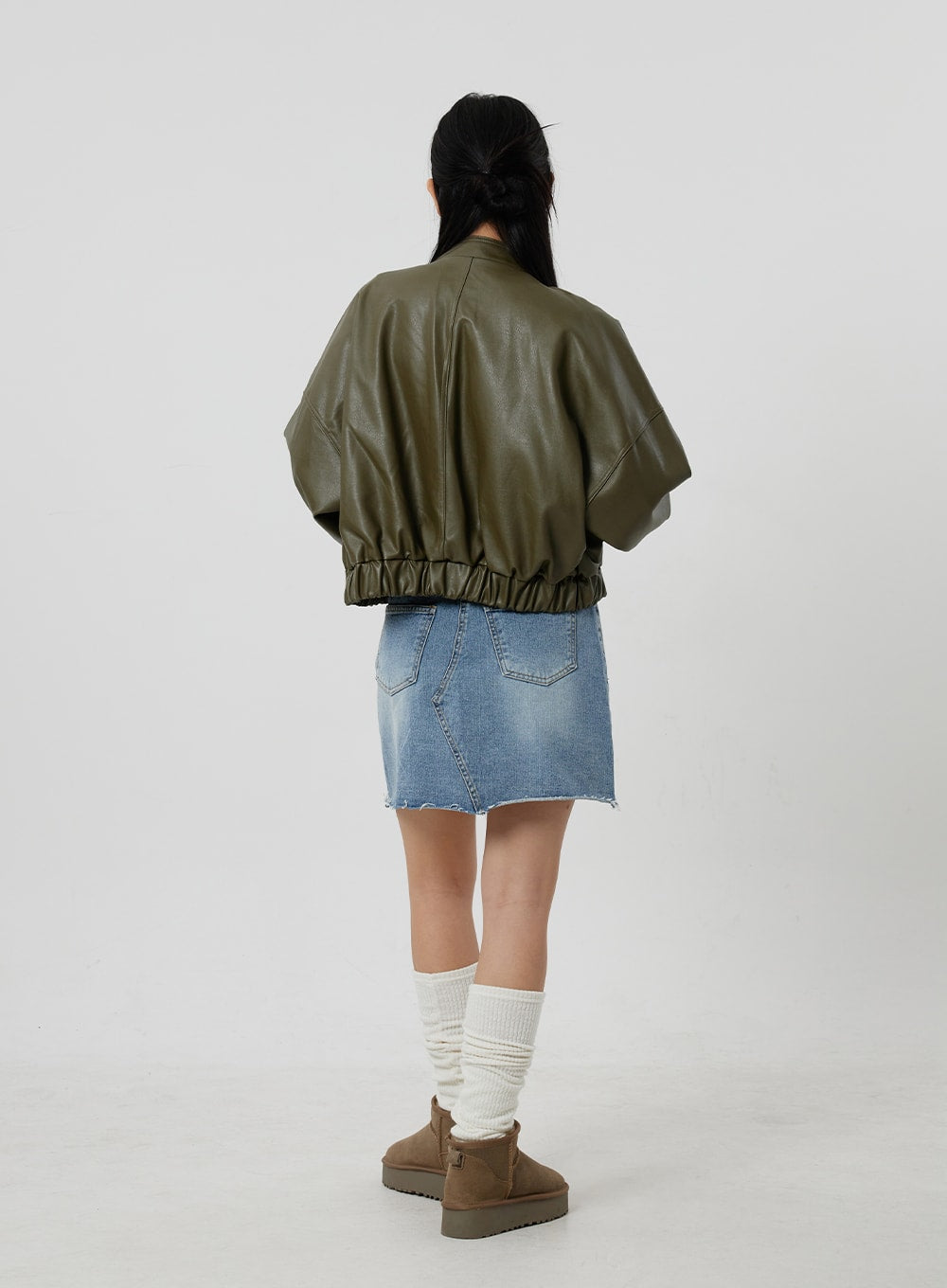 Denim Mini Skirt CF302