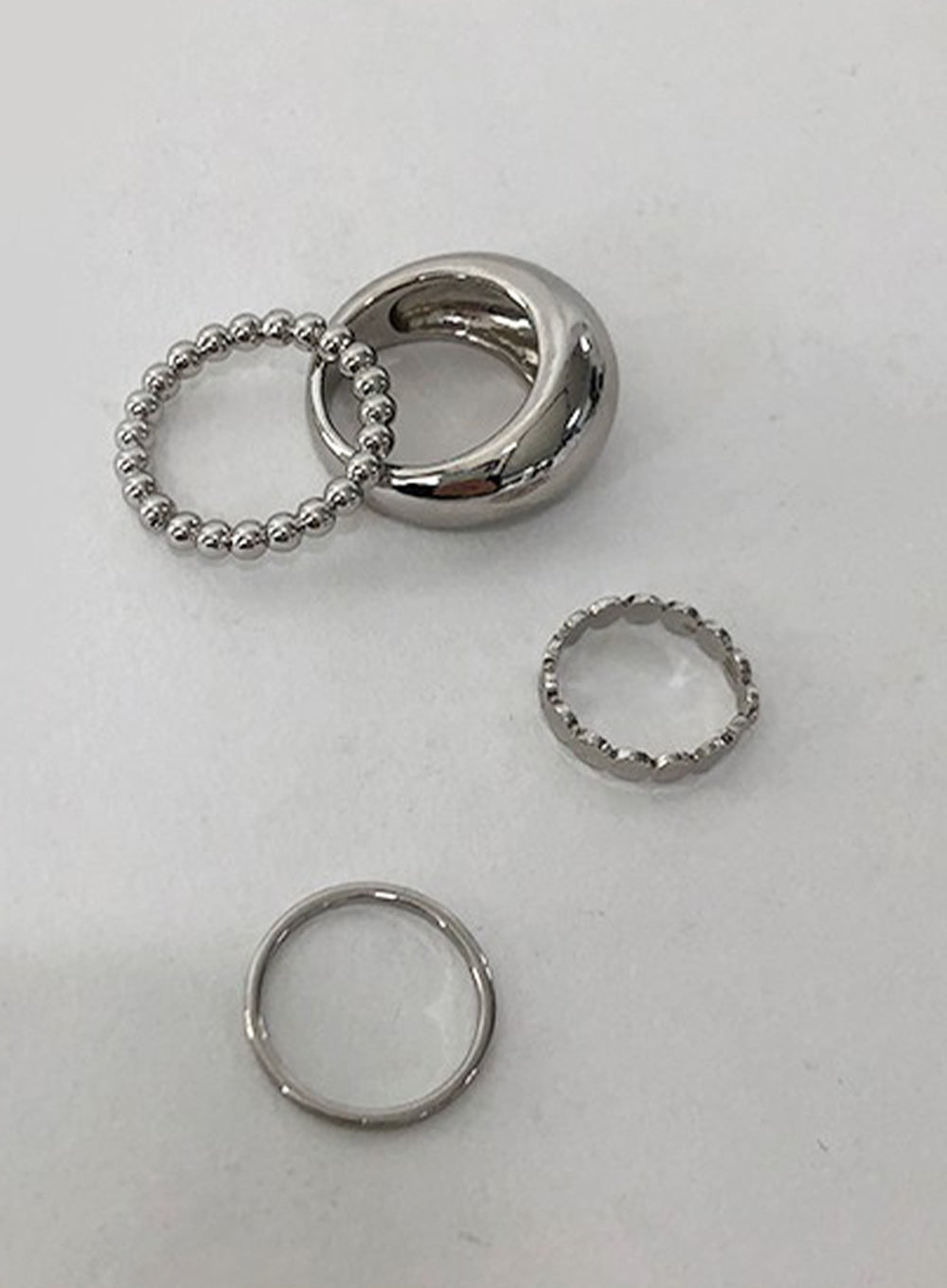 Four Piece Ring Set