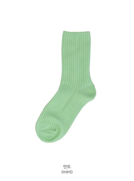 Ribbed Socks CCA22
