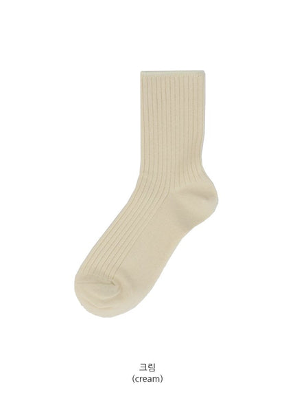 Ribbed Socks CCA22