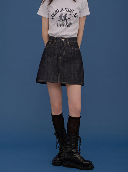 A-line Mini Skirt CA04