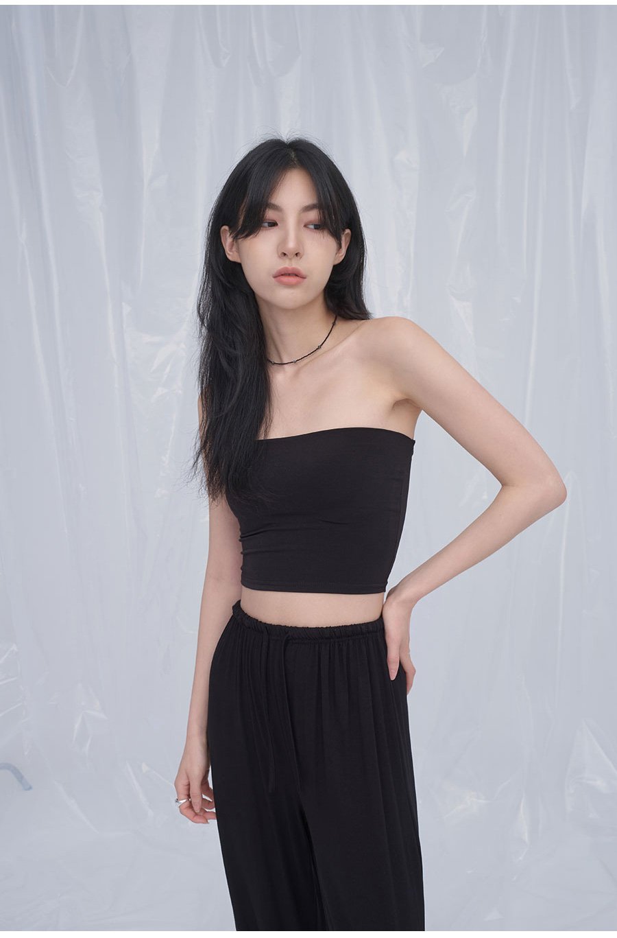 Tube Top with Inner Bra Attached CM5