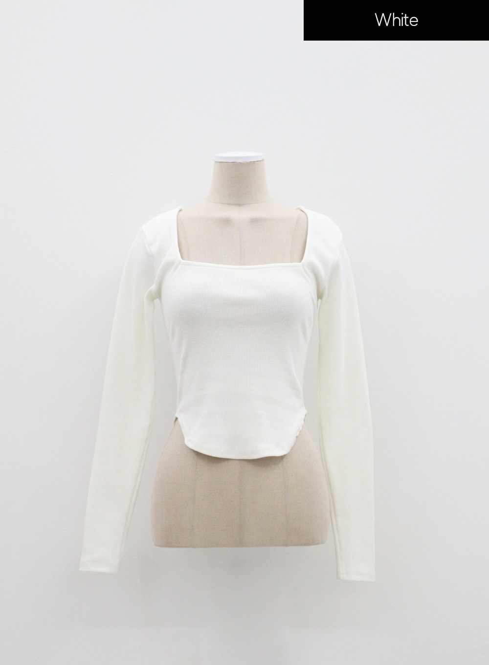 Square Neck Cropped Top IM307