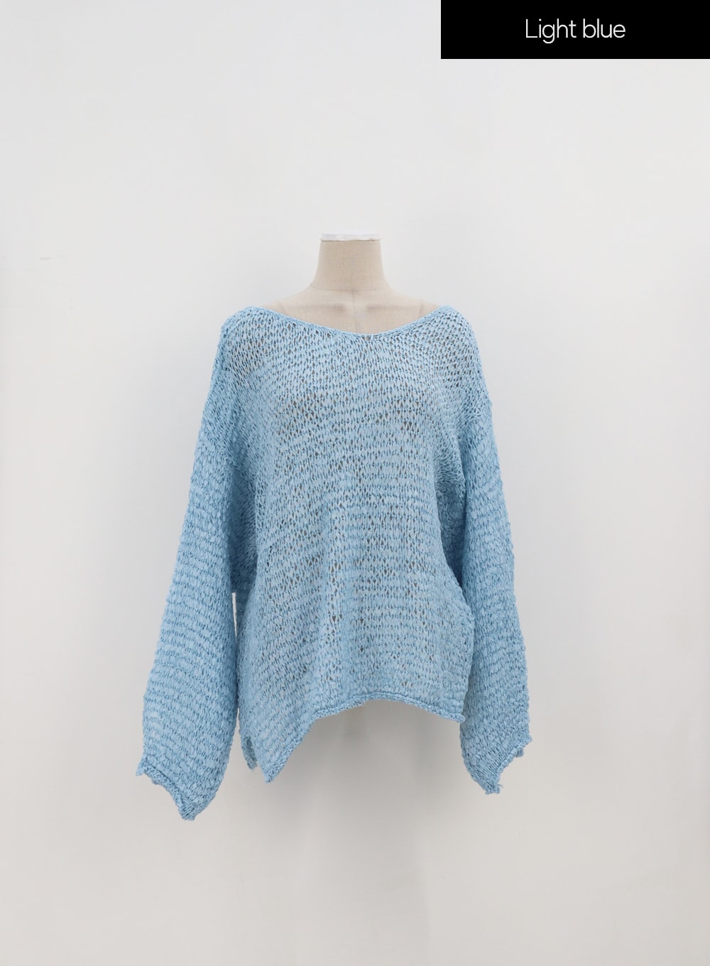 Cover-Up Mesh Sweater