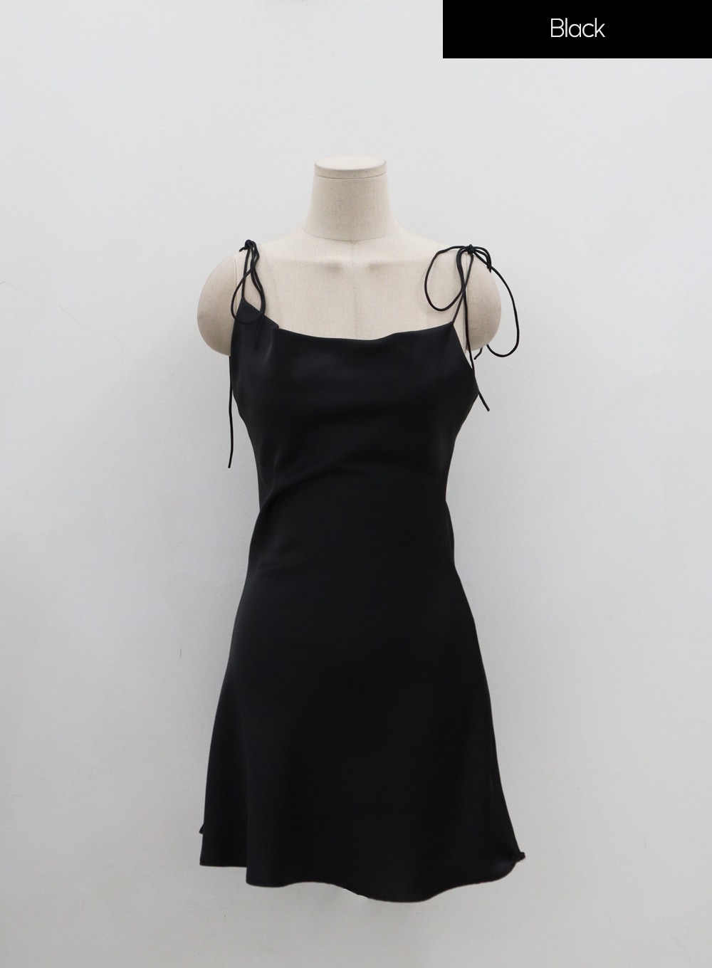 Satin Lingerie Style Mini Dress IN08