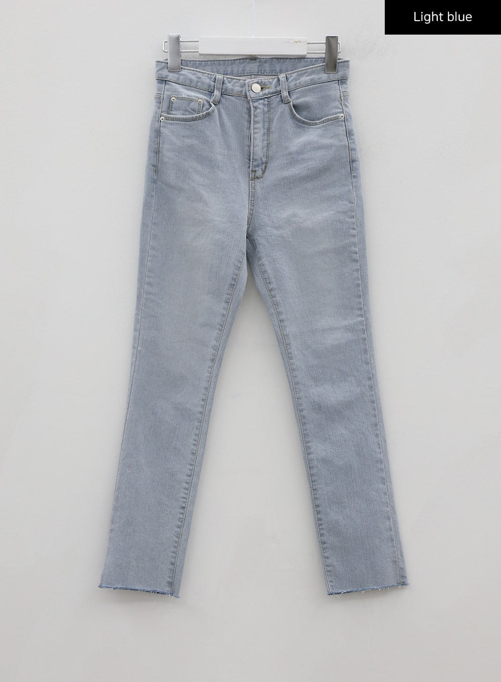 Ice Blue Skinny Jeans BU0807