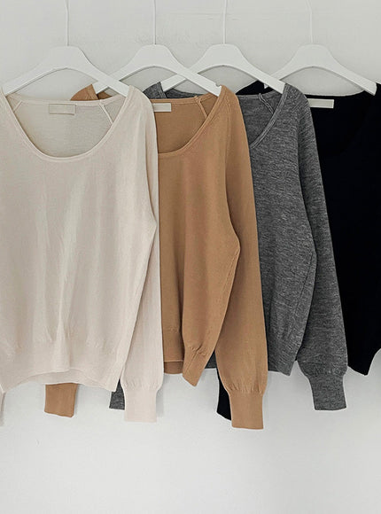 All Day Round Round Neck Knit
