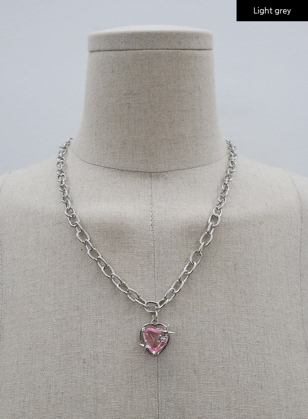 Bling Heart Chain Necklace BG10