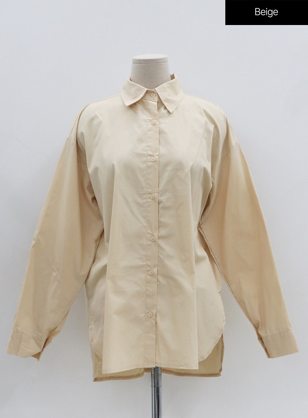 Oversize Long Sleeve Shirt OO04
