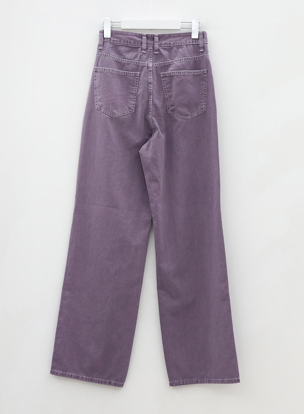 Long Cotton Colored Wide Pants OU15
