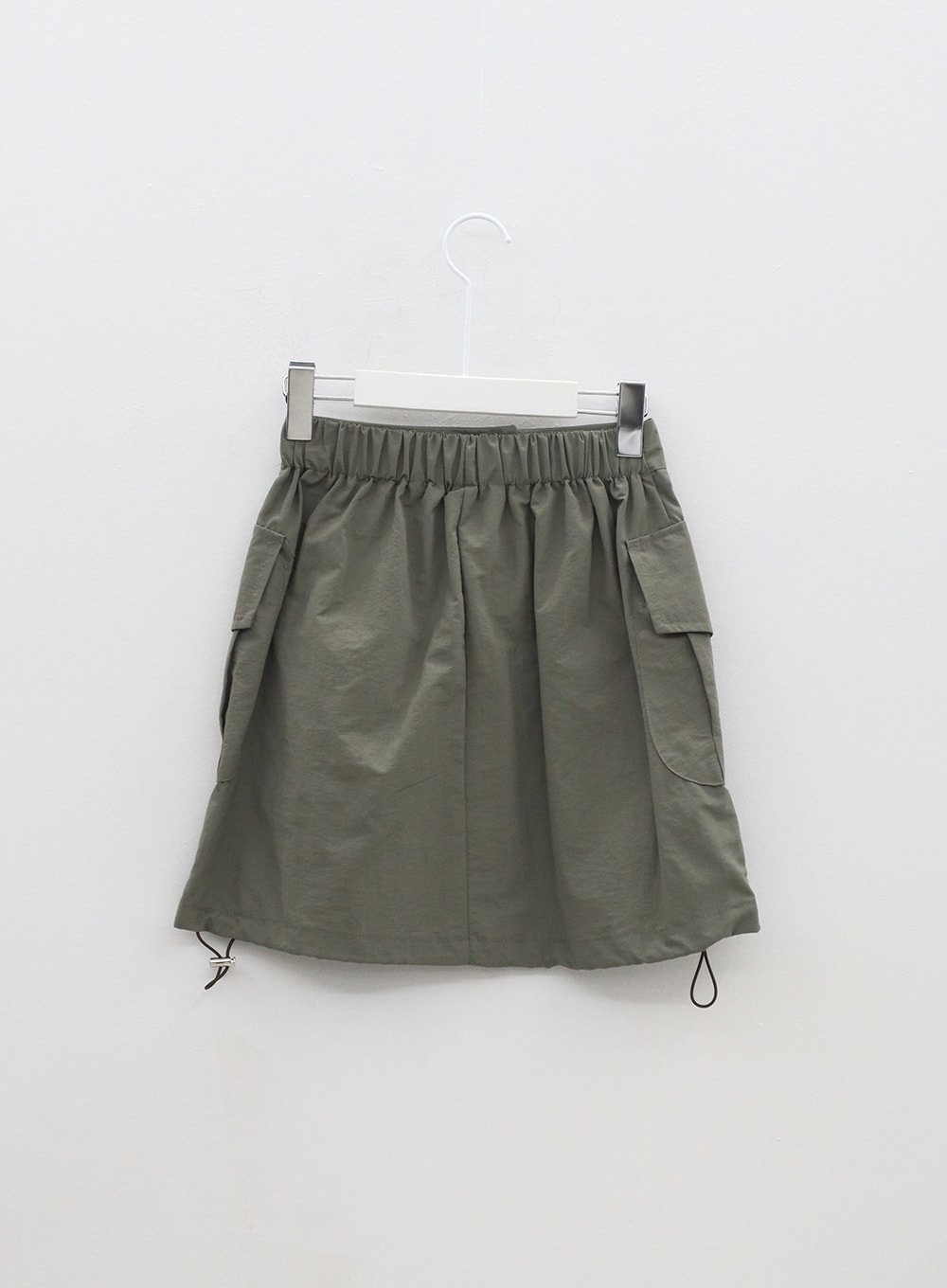 Drawstring Cargo Mini Skirt OM317