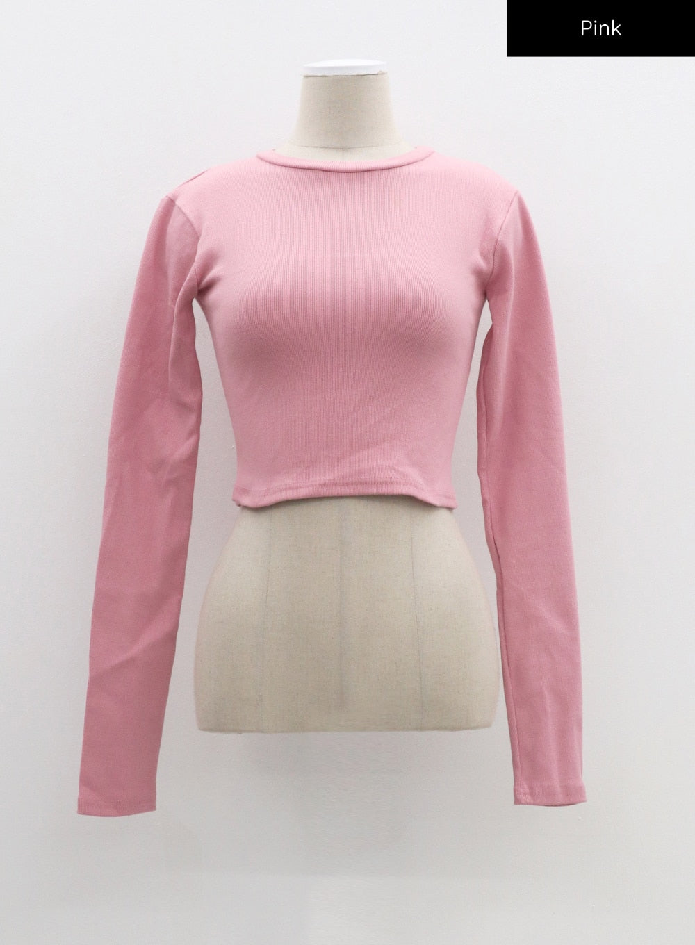 Long Sleeve Cropped Top CM324