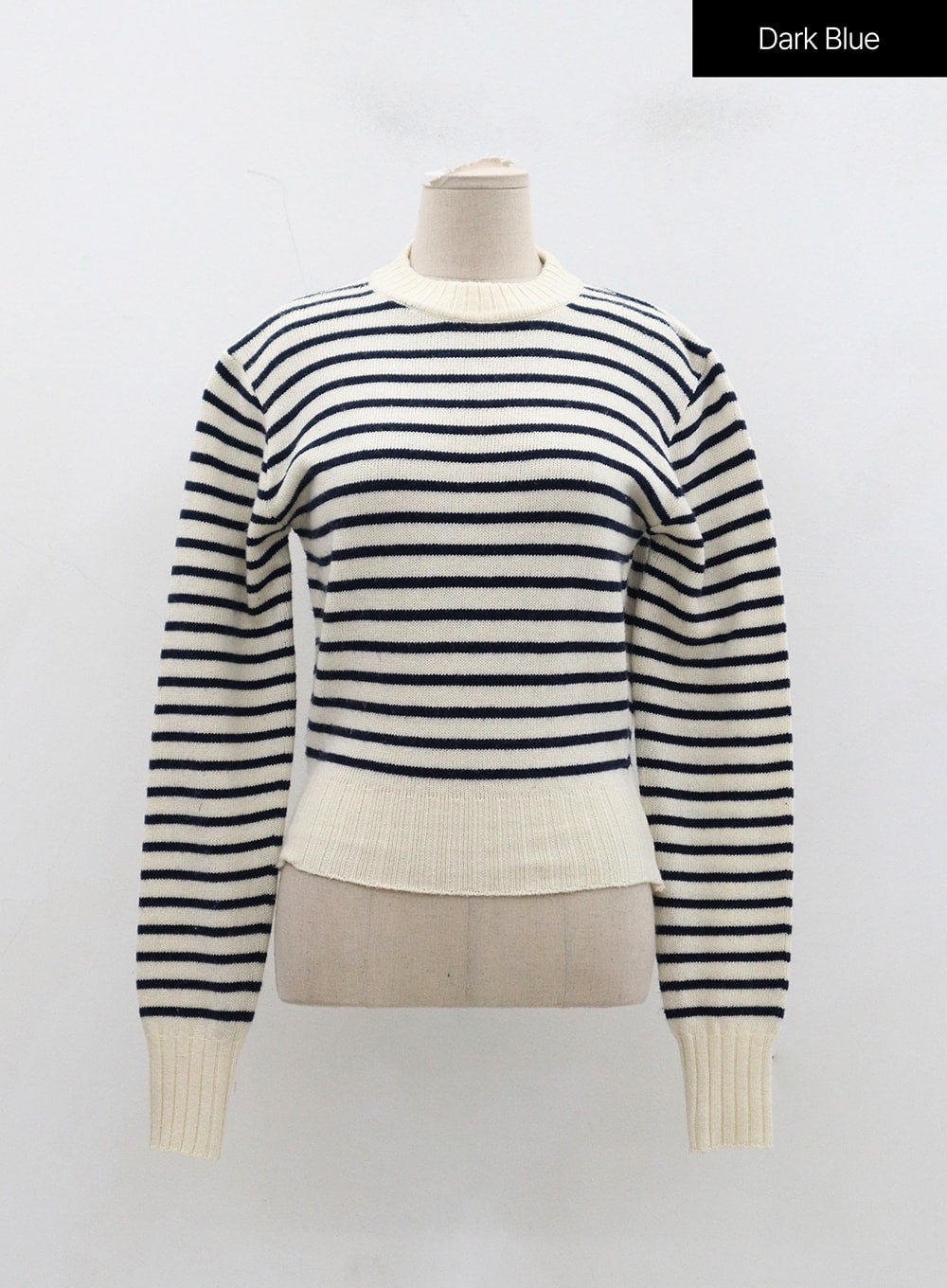 Stripe Cropped Sweater OJ305