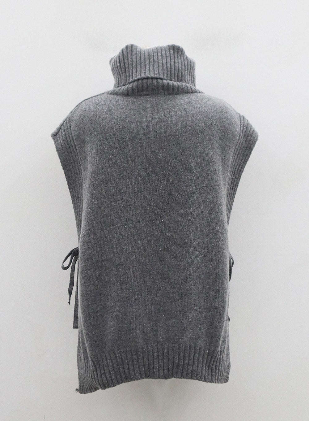 Turtleneck Cashmere Wool Vest OD01
