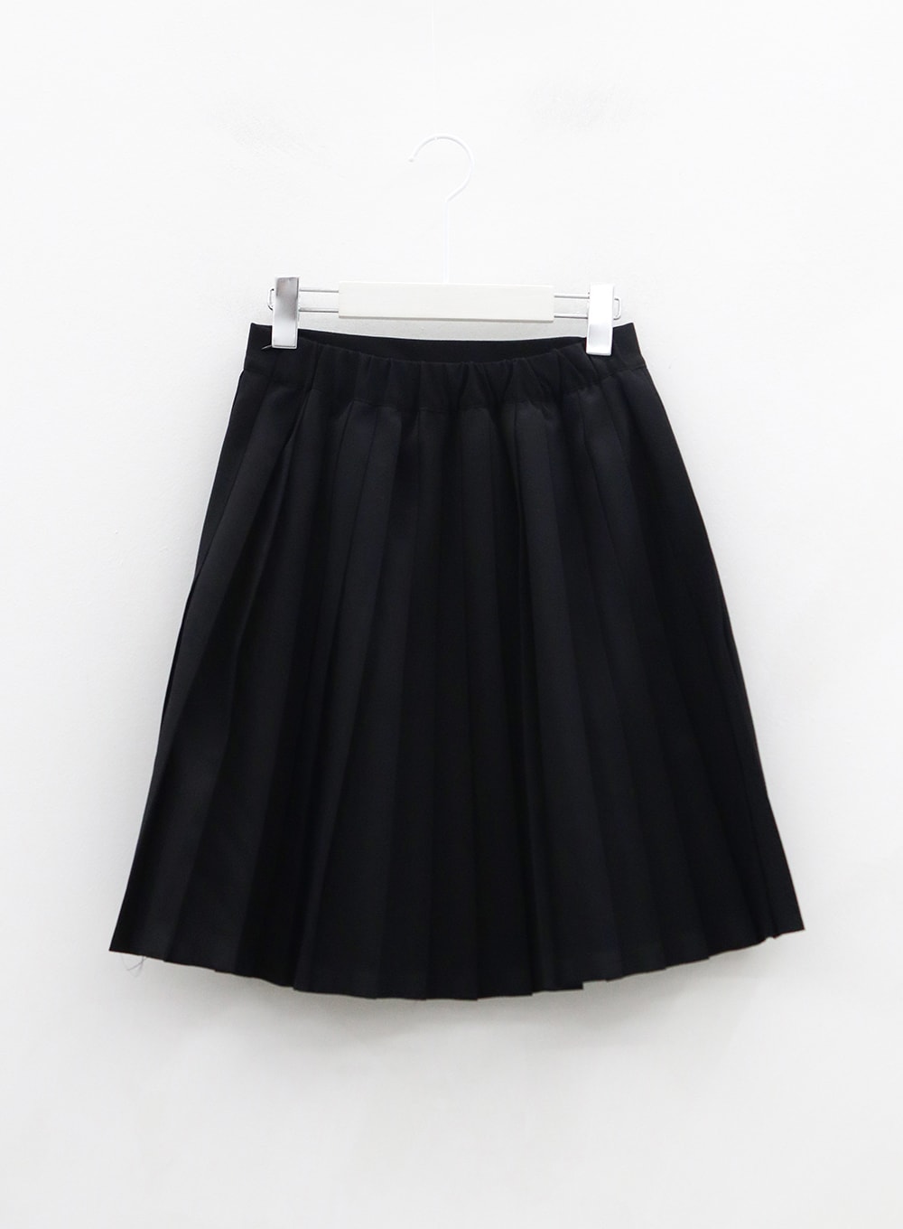 Basic Pleated Midi Skirt OS02