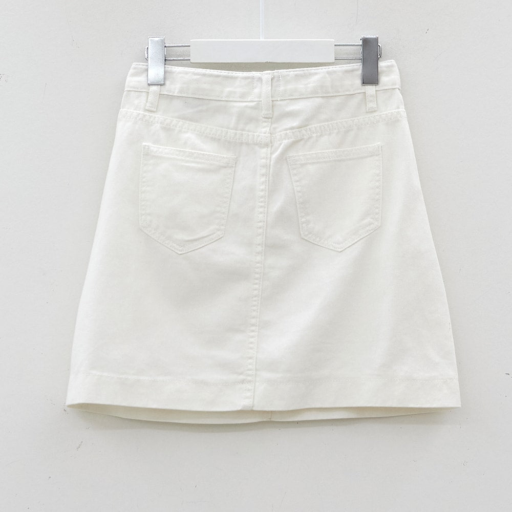 Everyday Basic Cotton Mini Skirt BJ08