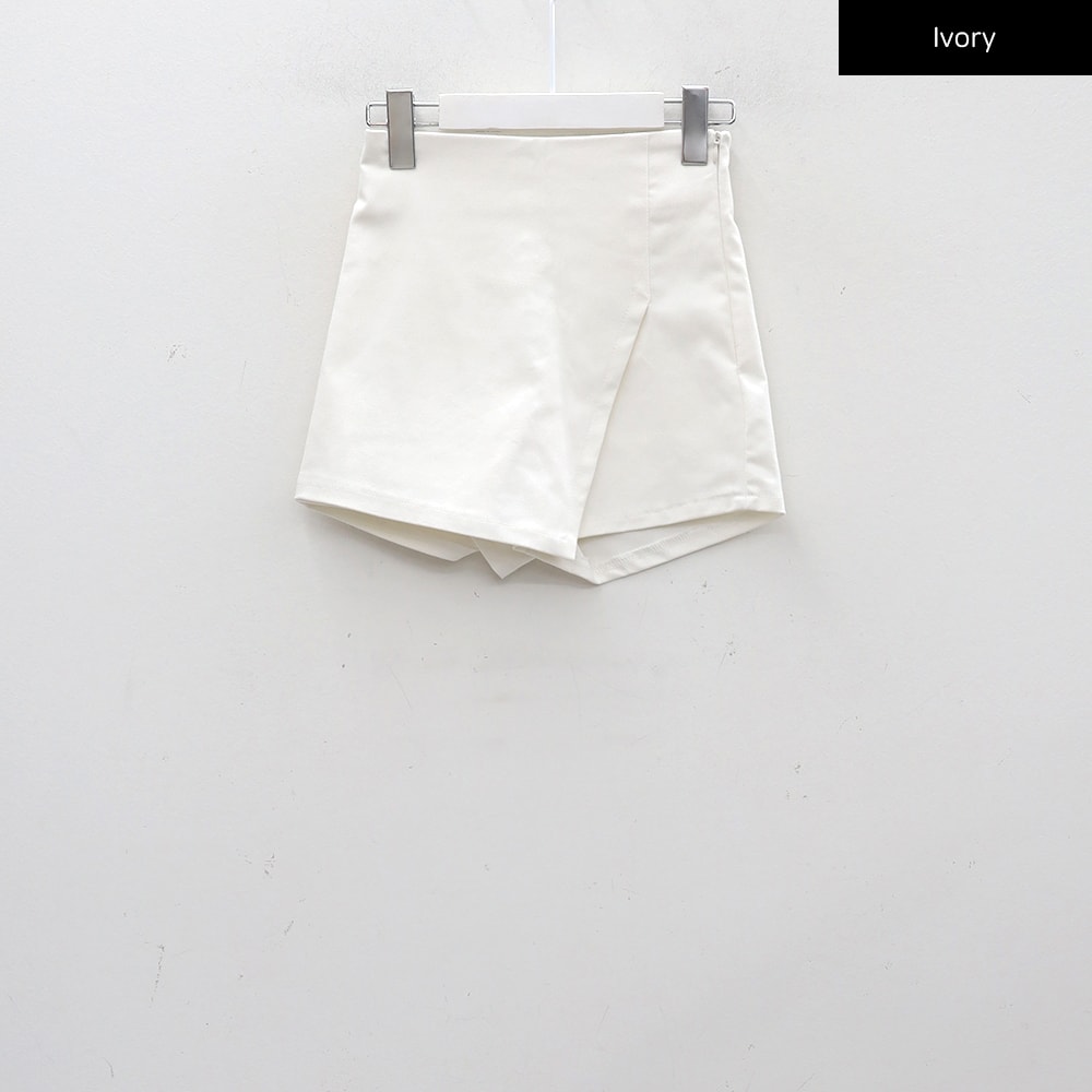 Wrap Style Mini Skirt Pants CM11